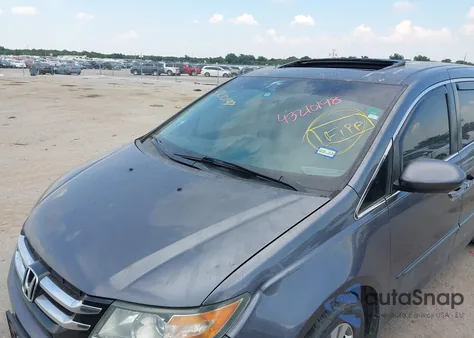 2016 Honda Odyssey Ex-L from USA, damaged, VIN 5FNRL5H64GB039867